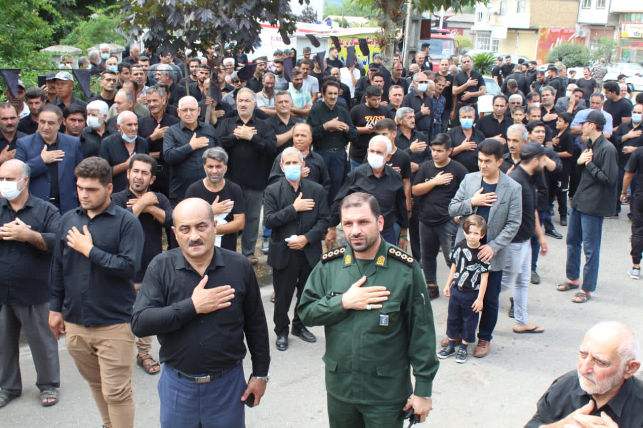 گزارش تصویری | تجمع بزرگ عزاداران بخش کرگانرود بمناسبت تاسوعای حسینی