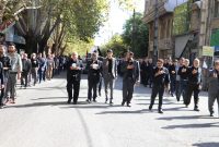 گزارش تصویری | برپایی دسته عزاداری به مناسبت اربعین حسینی در تالش