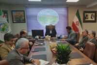 دیدار مدیران مسول روزنامه های استان گیلان با مدیر کل منابع طبیعی و آبخیزداری استان گیلان