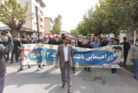 گزارش تصویری | راهپیمایی روز ۱۳ آبان در رضوانشهر