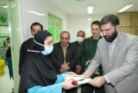 گزارش تصویری | دیدار رئیس و اعضای شورای تامین شهرستان با پرستاران بیمارستان رسالت ماسال