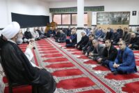 گزارش تصویری | برگزاری مراسم عزاداری ایام شهادت حضرت فاطمه زهرا (س) در استانداری