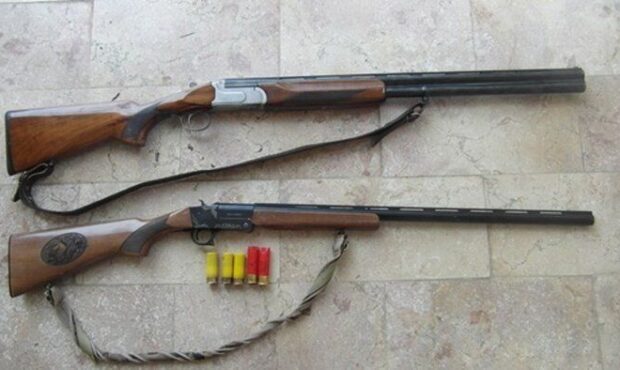 کشف و ضبط دو قبضه اسلحه شکاری غیرمجاز در شهرستان رضوانشهر