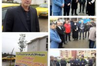 خط جدید تاکسی مسکن مهر تالش راه اندازی شد
