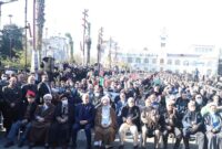 گزارش تصویری | مراسم سومین سالگرد شهادت سردار سلیمانی با حضور استاندار گیلان در رشت