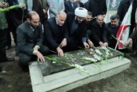 گزارش تصویری |  مراسم غبارروبی ،عطر افشانی و گلباران مزار شهدای گمنام در اولین روز ایام الله دهه فجر