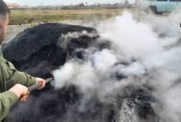 تخریب  ۶ کوره  تولید زغال غیر مجاز در تالش