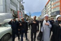 گزارش تصویری | دسته عزاداری به مناسبت سالروز شهادت حضرت علی علیه السلام در رضوانشهر