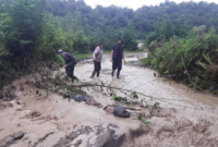 فیلم | گزارش عسکر جهاندار از سیلاب و طغیان رودخانه کرگانرود تالش
