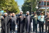 فیلم | مراسم عزاداری تاسوعای حسینی با نوحه خوانی فرمانده سپاه تالش