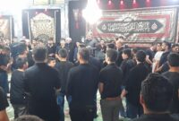 گزارش تصویری | مراسم عزاداری شب عاشورای حسینی در مسجد جامع تالش