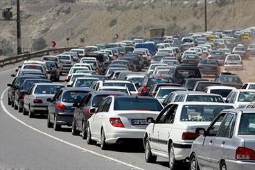 ترافیک سنگین در محور خروجی گیلان