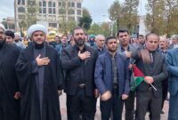 گزارش تصویری | تجمع جمعی از مردم تالش در دفاع از مردم مظلوم غزه در برابر جنایات رژیم اشغالگر صهیونیستی