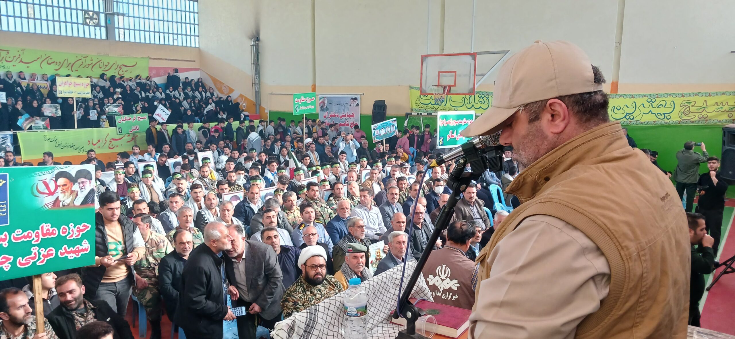 گزارش تصویری |  گردهمایی بزرگ بسیجیان شهرستان تالش در نمایش اقتدار