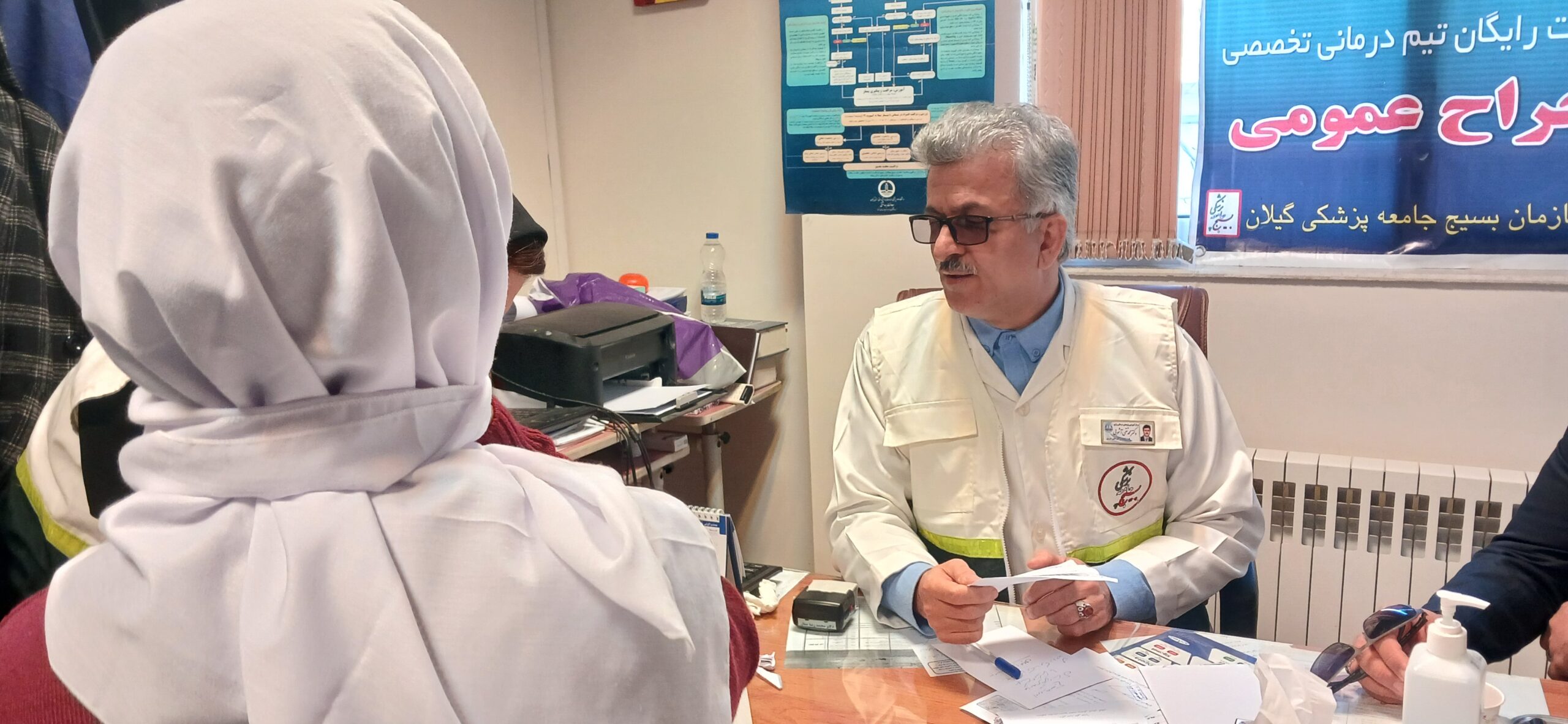 مصاحبه | گفت و گو با رئیس دانشگاه علوم پزشکی گیلان در حاشیه برپایی بیمارستان صحرایی در مناطق محروم تالش