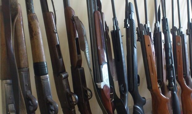 کشف ۴۸۰ قبضه سلاح شکاری در گیلانکشف ۴۸۰ قبضه سلاح شکاری در گیلان