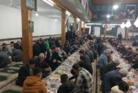گزارش تصویری| ضیافت افطاری در روستای قلعه بین لیسار به همت پایگاه شهید مطهری، هیات امنا و جمعی از خیرین این روستا
