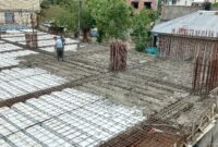 گزارش تصویری | آغاز بتن ریزی سقف ساختمان اداری شهرداری تالش